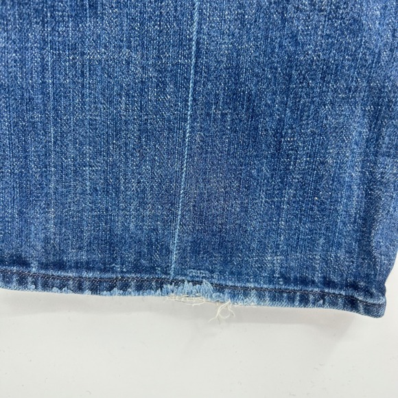 7 For All Mankind A Pocket Bootcut‎ Jeans Womens Size 27 Dark Wash Denim - Picture 7 of 10